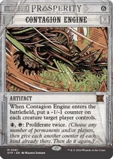 MTG Contagion Engine NM-Mint Outlaws of Thunder Junction: Breaking News 
