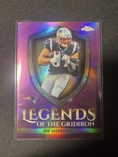 Topps 2025 Chrome Rob Gronkowski Legends of the Gridiron LOG-29 036/250