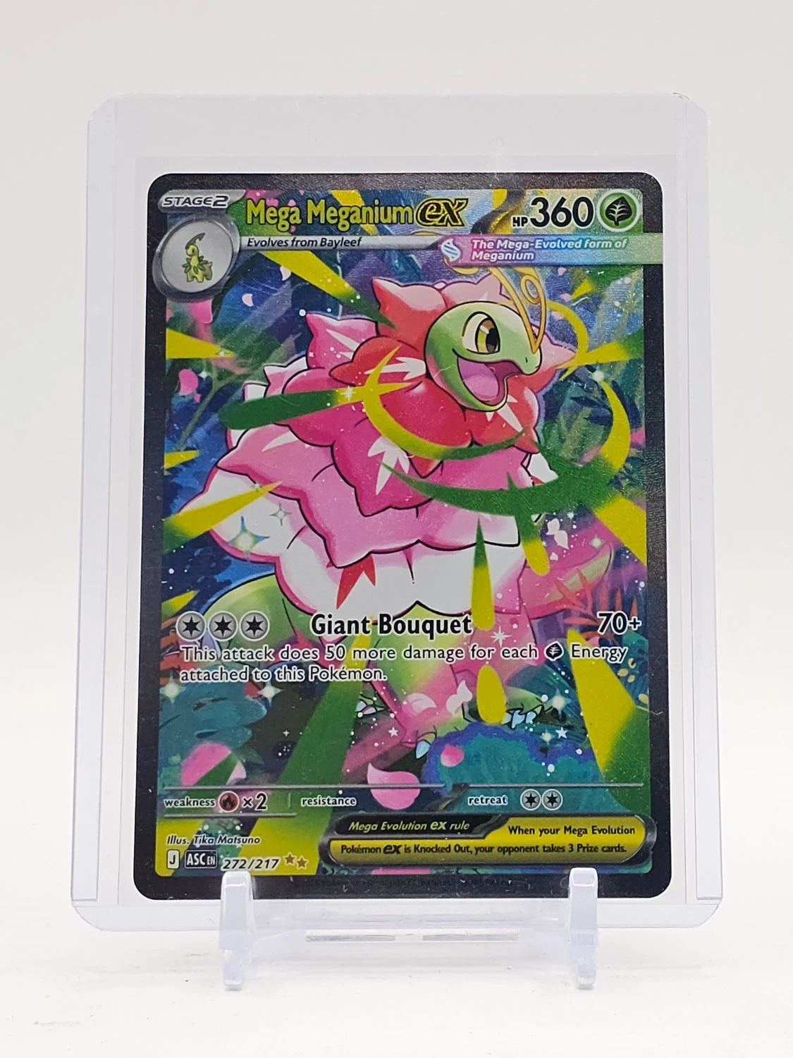 Mega Meganium ex - Ascended Heroes #272 Price & Value ($79.50