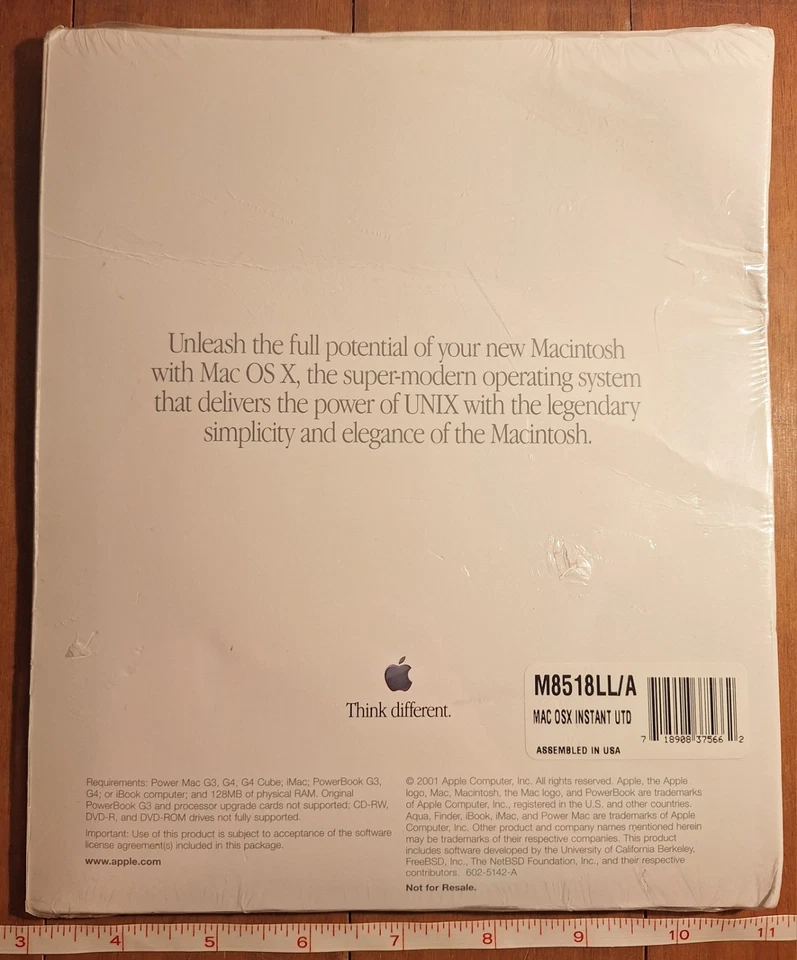 ⭐️⭐️⭐️⭐️⭐️ Sealed Apple Mac OS X Instant Up-To-Date Software Packet M8518LL/A - Image 2 of 2