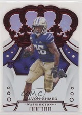 2020 Panini Chronicles Draft Picks Crown Royale Mirror Red Salvon Ahmed #22 1x9