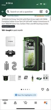 VIVOSUN Grow Tent Kit with Plant Grow Light LED 100W, Complete Indoor Grow Tent