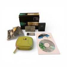 Fujifilm FinePix F Series F50 SE 12.0MP Digital Camera Bundle Silver F50SE WORKS