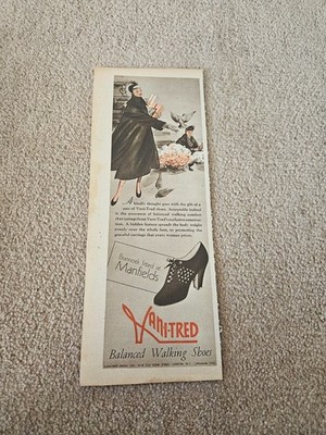 TBOOKL10 MAGAZINWERBUNG 11X4'' VANI-TRED - AUSGEWOGENE WANDERSCHUHE 