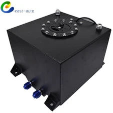 Aluminum Fuel Cells Tanks Racing W/ Level Sender 5 Gallon Universal Black