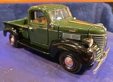 1:24 Scale, MOTOR MAX, 1941 PLYMOUTH TRUCK, DAIMLER CHRYSLER PLYMOUTH PICKUP