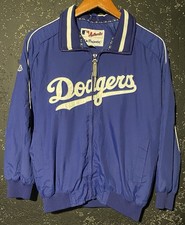 VTG Los Angeles Dodgers Majestic Authentic Dougout MLB Jacket Youth Medium 21x23