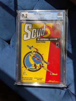 Scud The Disposable Assassin #1 CGC 9.2 2nd Print