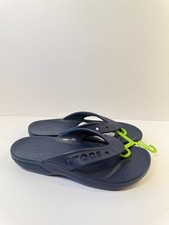 C2. Crocs Unisex Adult Baya II Flip Flops Blue-US 6 Mens, 8 Womens