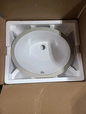 Kingsman Hardware Undermount  Ceramic Sink Uv1714p