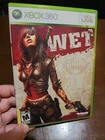 Wet (Microsoft Xbox 360) Bethesda Action Shooter Game - Complete in Box CIB