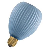 LED Leuchtmittel E27 Blau Glas Ø 11 Cm 2700 K 300 Lm Warmweiß Deko Lampe Osram