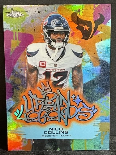 2025 Topps Chrome Nico Collins Base (RAW)