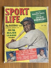 Sport Life Magazine Big Baseball Issue June 20, 1950 Vol II No 4 Jackie Robinson Sport Life Magazine Big Baseball Issue June 20, 1950 Vol II No 4 Jackie Robinson