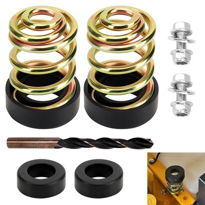 AMTHKNO 4 Set 422127-4 Mower Cap Seat Spring & 2 283516 Black & gold 