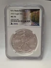2022 7K Metals U.S. State Series American Silver Eagle NGC MS70 - Arkansas