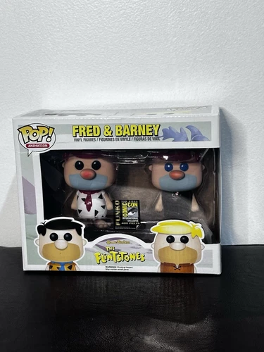 Funko Pop! Fred & Barney The Flintstones 2 Pack 2014 SDCC 480 Pc