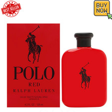 Ralph Lauren Polo Red 125ml Men's Eau de Toilette Authentic New-Fast Delivery