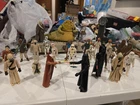 Vintage 1977-84 Star Wars Figure Lot + Jabba Playset Chrome C-3PO 2x VC Vader