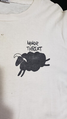 VOID Tシャツ XL MINOR THREAT FUGAZI VINTAGE Minor Threat 1990s long sleeve shirt Fugazi XL RARE PUNK