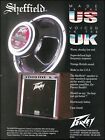 1993 Peavey Sheffield 1230 guitar amp speaker advertisement 8 x 11 ad print