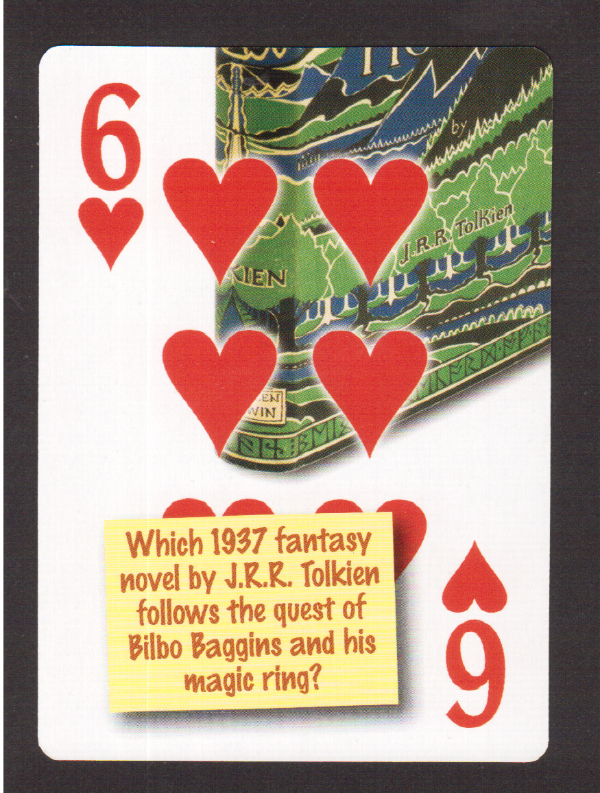 J.R.R. Tolkien The Hobbit Author Neat Playing Card #7Y3 | eBay