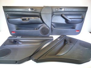 Mk4 Vw Jetta Gls Gl 02 03 04 Black Door Panels Set Cards Leather Image Is Loading Mk4 Vw Jetta Gls Gl 02 03 04