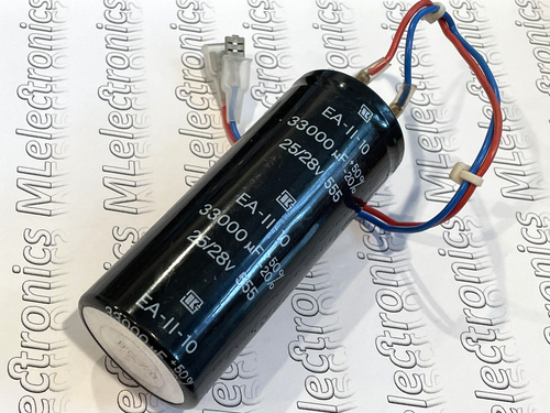 Condensador Electrolítico Radial 25V 28V 33000uf 33mF Tecnología JA Hecho en GG Nuevo de Lote Antiguo Sede - Imagen 6 de 6