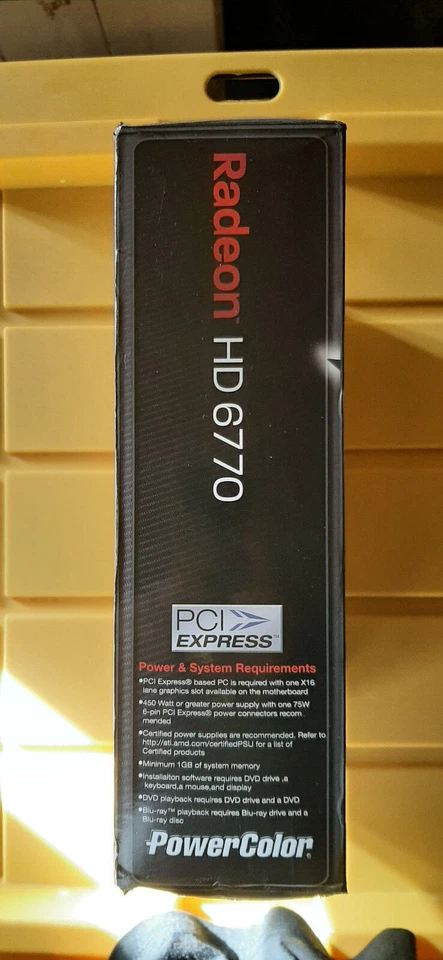 AMD Radeon HD 6770 1GB GDDR5 PowerColor Factory Sealed - Image 4 of 4