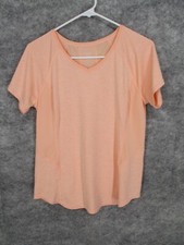 Tek Gear Womens Top Pink Medium Activewear At...