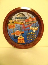 Ancien plateau métal Laughlin Nevada Casino Hôtels