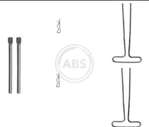 Pastiglie Freno A.B.S. 37139 Per Chevrolet Matiz, Daewoo Matiz, Lanos E Spark (Set Anteriore)
