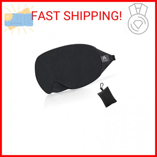 Mavogel Cotton Sleep Mask - Updated Design Light Blocking Sleep Eye Mask, Soft a