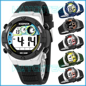digital watch with stopwatch and timer