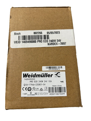 1PCS NEW WEIDMULLER 1469490000 PRO ECO 240W 24V 10A