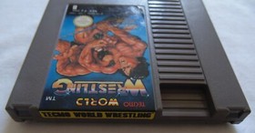tecmo world wrestling authentique version originale nintendo nes en boite