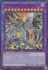 Yu-Gi-Oh Card - SDCS-EN044 - CYBERDARK END DRAGON (ultra rare holo) - NM
