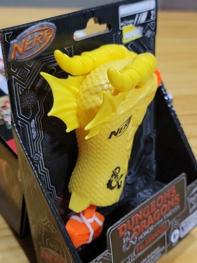 Nerf Dungeons & Dragons, Blaster Nerf Themberchaud Et 6 Fléchettes Nerf