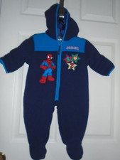 Spiderman Toddler Boy's Hoodie Size 6/9 M