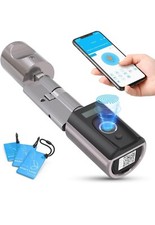 WELOCK Smart Lock, Biometric Fingerprint App & Smart Card, Adj Length 50-100mm