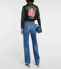 Loewe Anthurium Biker Nappa Black Jacket - Bnwt - Rrp$6,450 Usd + Tax