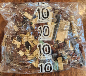 LEGO 4842 Harry Potter Hogwarts Castle New 8 9 & 10 Stairs Sword Sorting Hat Lot