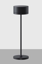 Lampada Tavolo LED - IGUZZINI ILLUMINAZIONE Serie WHISPER - Ricaricabile - NERA