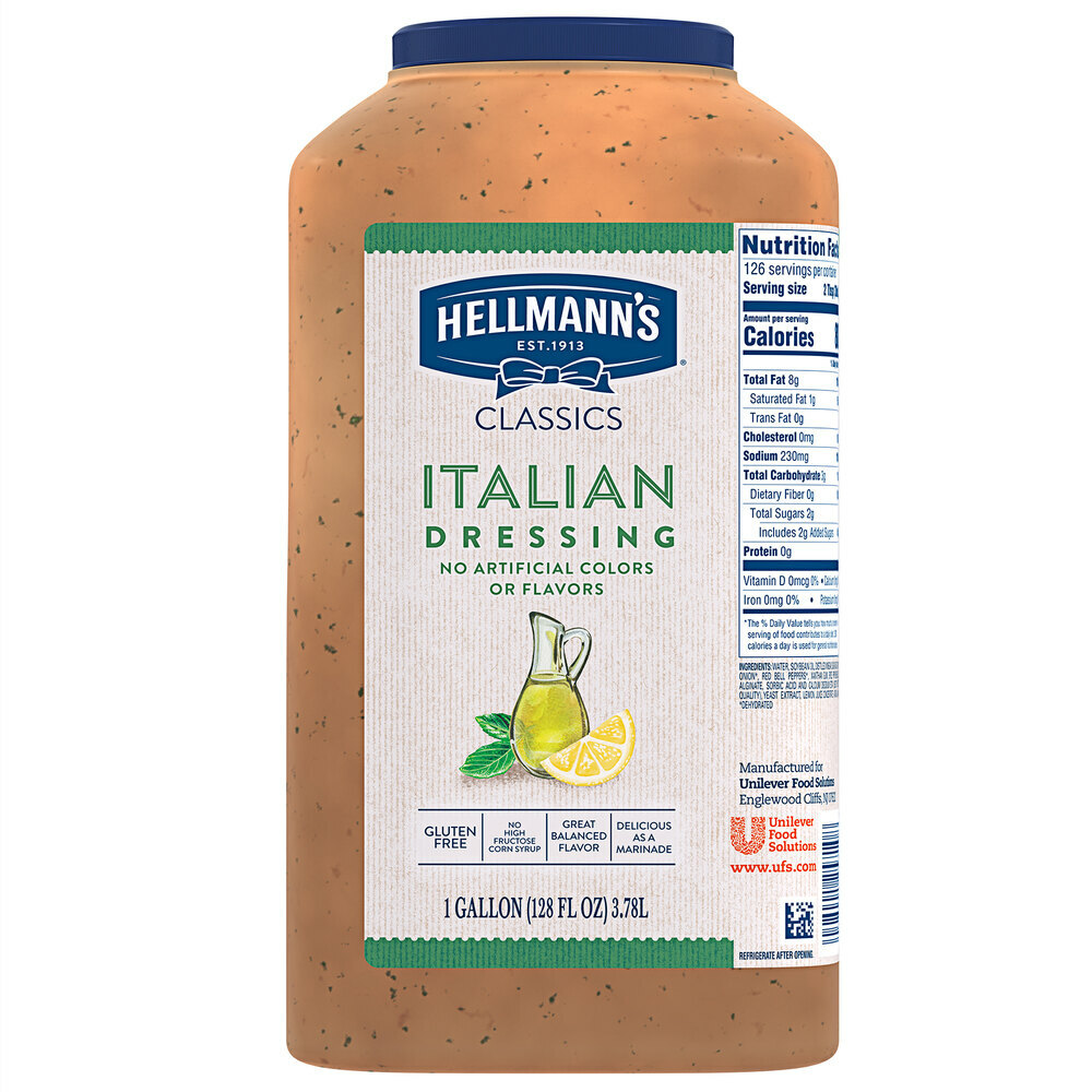 hellmann's classic house salad dressing Hellmann's 1 Gallon Creamy Ranch Dressing