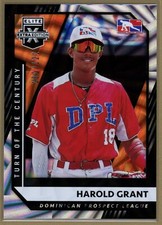 2021 Panini Elite Extra Baseball Harold Grant 101/121 Turn of the Centruy RC