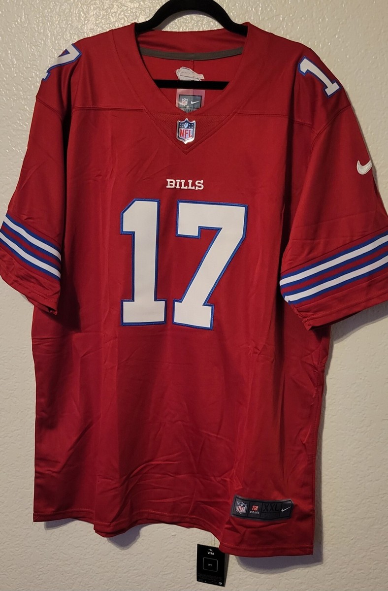 17 Buffalo Bills NIKE stitched jersey, Men's size XXL, JOSH ALLEN