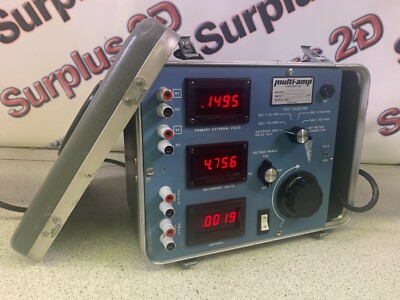 Multi-Amp CTER-88 Current Transformer Excitation Ratio and Polarity Test Set