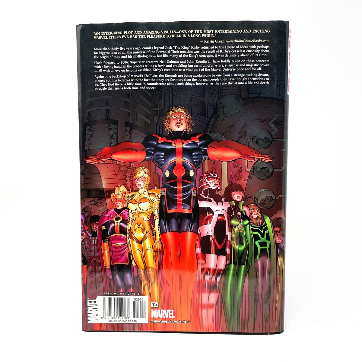 Eternals Hardcover - Neil Gaiman & John Romita Jr. - 2007 Marvel