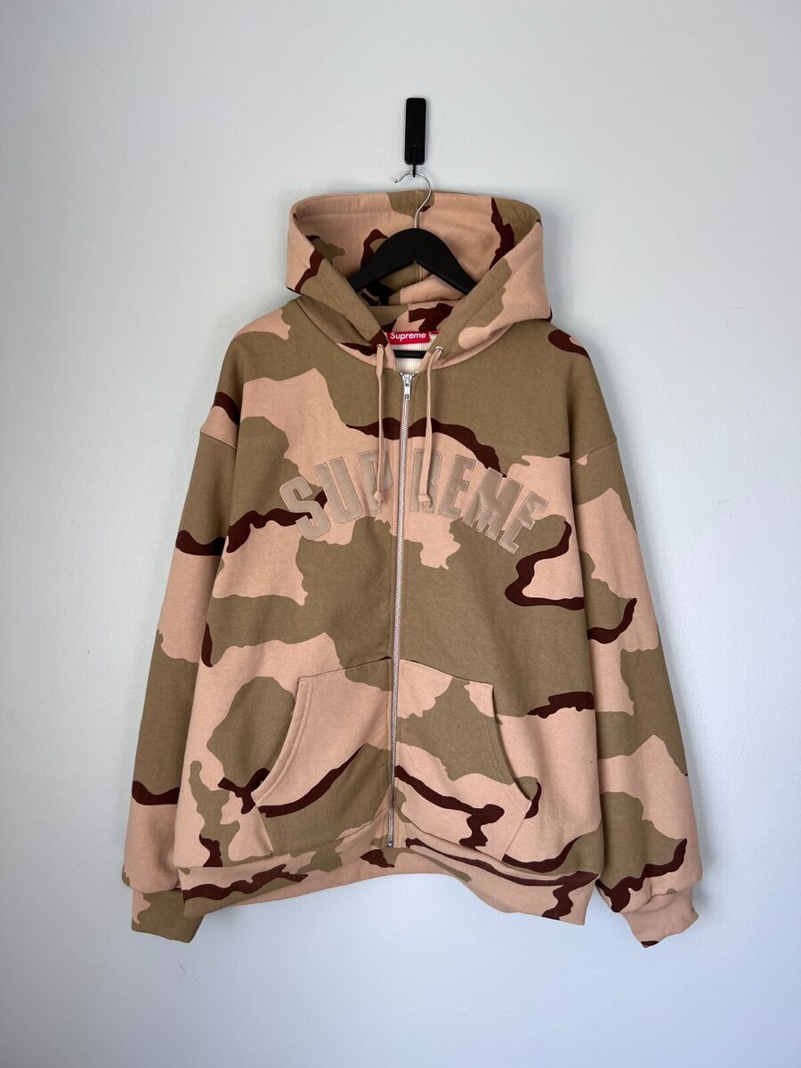 Supreme Arc Thermal Lined Zip Up Sweatshirt - Size XL Supreme Arc Thermal Lined Zip Up Sweatshirt - Size XL