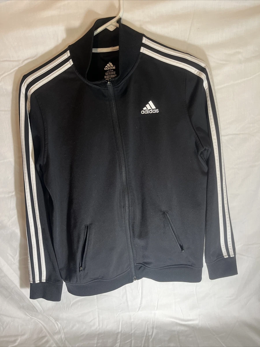 adidas Large Zip Up Sweatshirt RN#67891 | eBay